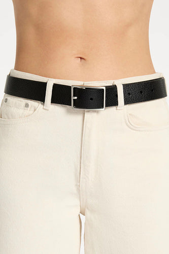Status Anxiety - Getting Real Belt, Black / Silver
