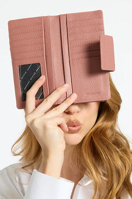 Status Anxiety - Ruins Wallet, Dusty Rose