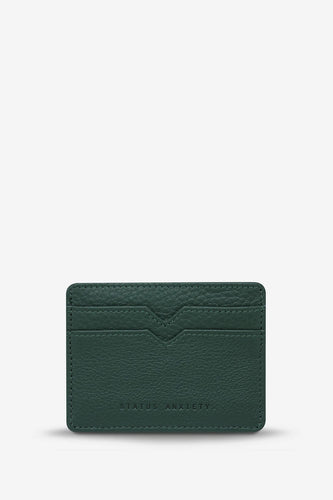 Status Anxiety - Together For Now Card Holder, Teal