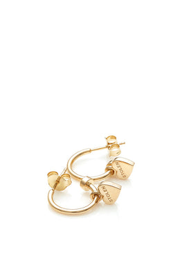 Stolen Girlfriends Club Jewellery - Stolen Heart Anchor Sleeper, 18K Gold Pated