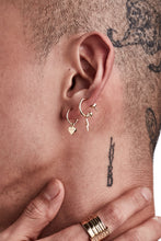 Stolen Girlfriends Club Jewellery - Stolen Heart Anchor Sleeper, 18K Gold Pated