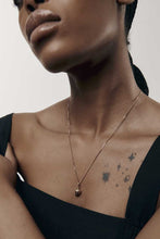 Meadowlark - Strawberry Charm Necklace, Gold Plated