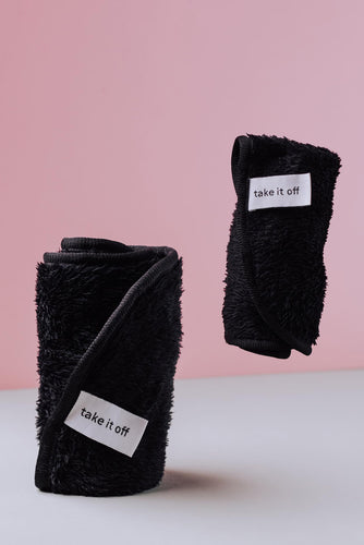 Take It Off - Makeup Removal Towel, Black