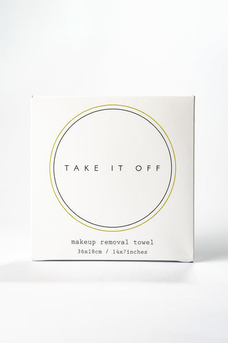 Take It Off - Makeup Removal Towel, Black