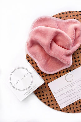 Take It Off - Makeup Removal Towel, Pink