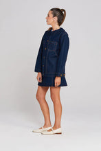 Thing Thing - Bowtique Shacket, Indigo Denim