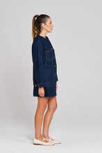 Thing Thing - Bowtique Shacket, Indigo Denim
