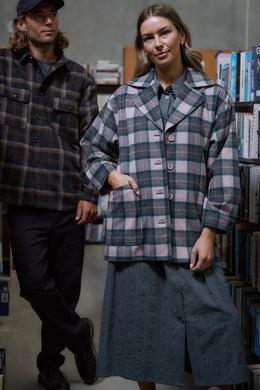 Thing Thing - Tillie Coat, Emerald Blush