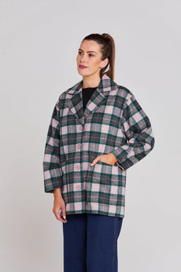 Thing Thing - Tillie Coat, Emerald Blush