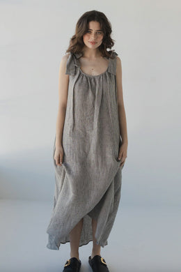 Sophie - Bow Dress, Little Checks