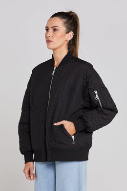 Thing Thing - Flying Jacket, Black