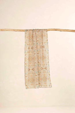 Humidity - Turkish Delight Scarf, Almond Print