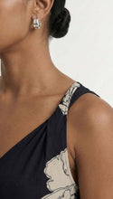 Staple The Label - Veda Mesh Midi Dress, Black/Cream Floral
