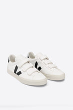 Veja - Recife Logo Chromefree Leather Sneaker, Extra White/Black