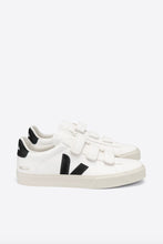 Veja - Recife Logo Chromefree Leather Sneaker, Extra White/Black