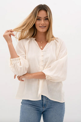 Humidity - Chi Chi Blouse, Vanilla