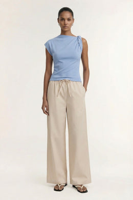 Staple The Label - Willow Drawstring Pant, Stone