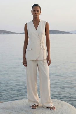 Staple The Label - Willow Drawstring Pant, Stone