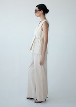 Staple the Label - Willow Loop Detail Vest, Stone