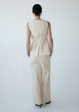 Staple the Label - Willow Loop Detail Vest, Stone