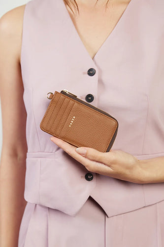 Saben - Winona Card Holder, Tan