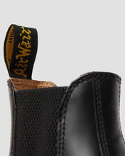 Dr Martens - 2976 Smooth Leather Chelsea Boot, Black / Yellow Stitch