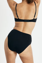 Videris Lingerie - Whitney High Waist Bikini Brief, Shield Black