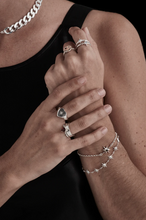 Stolen Girlfriends Club Jewellery - Love Star Ring, Sterling Silver and London Topaz