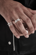 Stolen Girlfriends Club Jewellery - Infinity Serif Band, Sterling Silver