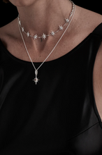 Stolen Girlfriends Club Jewellery - Lucky Star Necklace in Sterling Silver / Garnet