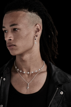 Stolen Girlfriends Club Jewellery - Lucky Star Necklace in Sterling Silver / Garnet