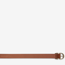 Status Anxiety - In Reverse Belt, Tan/Gold