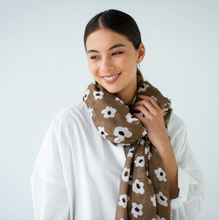 Sophie - Daisy Day Maxi Scarf, Moss