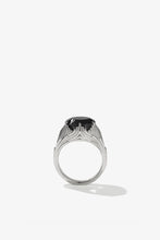 Meadowlark - Aphrodite Cocktail Ring, Sterling Silver/Onyx