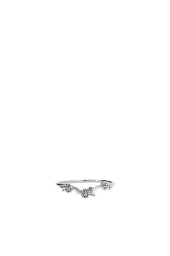 Meadowlark - Alba Band Ring, Sterling Silver