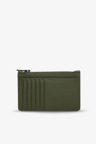 Status Anxiety - Avoiding Things Wallet, Khaki