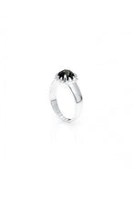 Stolen Girlfriends Club Jewellery - Baby Claw Ring, Silver/ Onyx