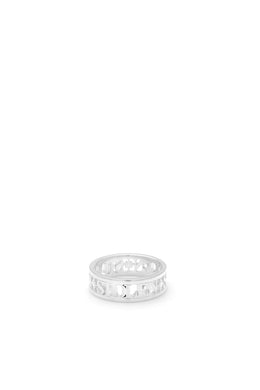 Stolen Girlfriends Club Jewellery - Infinity Serif Band, Sterling Silver