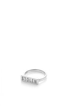 Stolen Girlfriends Club Jewellery - Stolen Bar Ring, Silver