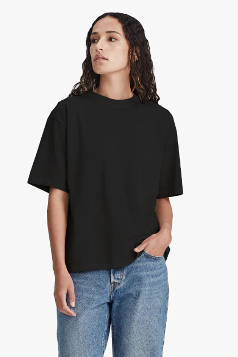 Commoners - Organic Cotton Relaxed Tee, Black
