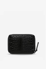 Status Anxiety - Wayward Wallet, Black Croc Emboss
