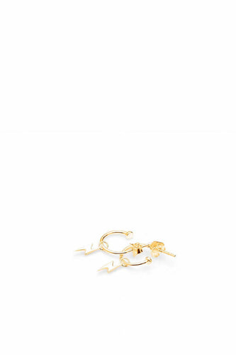Stolen Girlfriends Club Jewellery - Bolt Anchor Sleeper,  18K Gold Plated