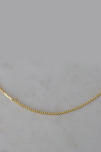 Sophie - Box Chain Necklace, Gold