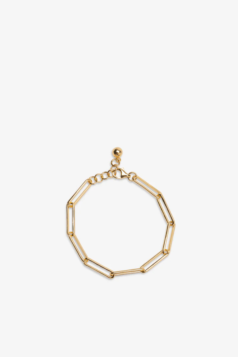 Flash Jewellery - Horizon Chain Bracelet, 14K Recycled Gold Vermelli
