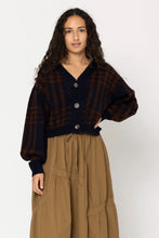Two by Two - Sani Cardigan, Navy Check