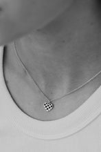 Sophie - Check Crush Necklace, Sterling Silver
