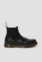 Dr Martens - 2976 Smooth Leather Chelsea Boot, Black / Yellow Stitch