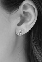 Sophie - Cherry Bomb Studs, Silver