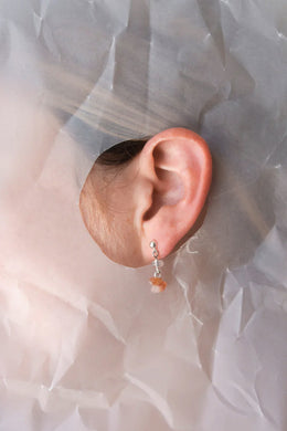 Crushes - Gemstone Drop Earrings, Citrine/Silver