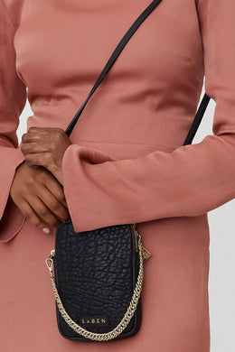 Saben - Feature Bag Handle, Gold Curb Chain